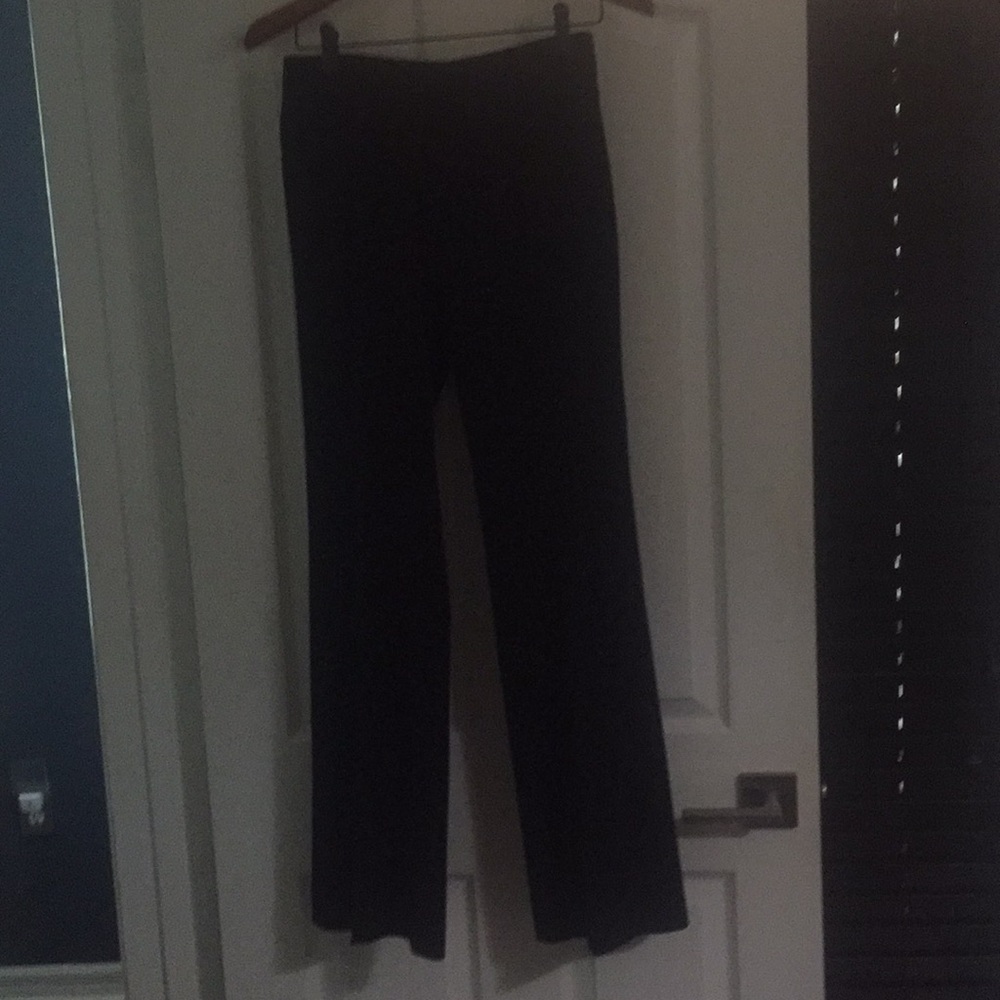 Express Editor Wideban dress pants- blk - 2R